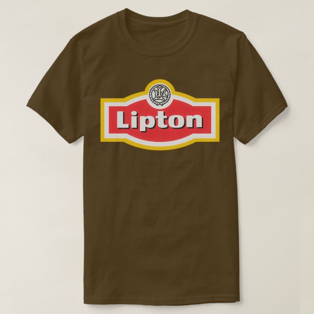 Camiseta té lipton  (Diseño del anverso)