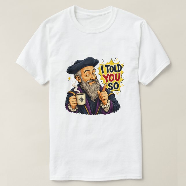 CAMISETA TE LO DIJE (Diseño del anverso)