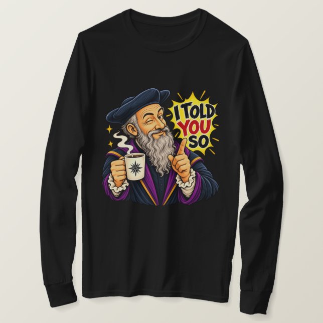 CAMISETA TE LO DIJE (Anverso del diseño)