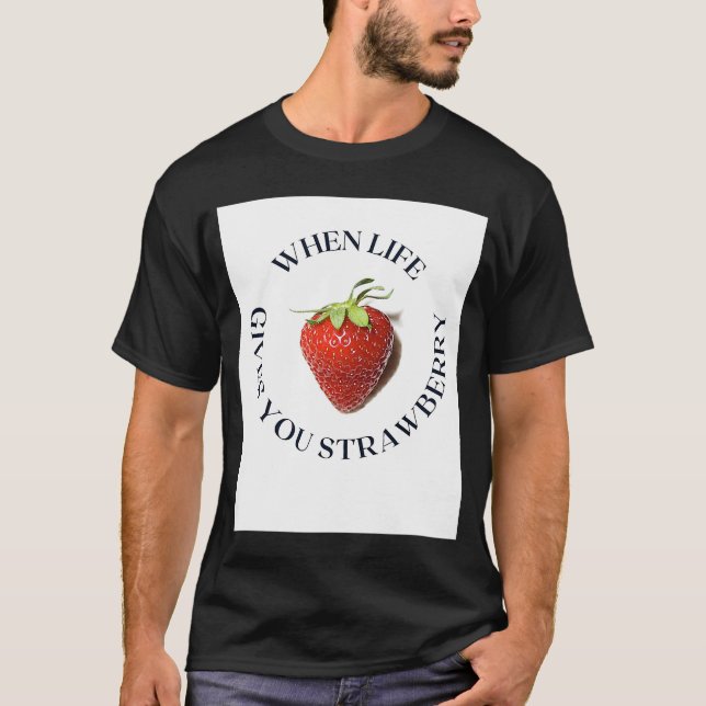 Camiseta Te mereces la mejor ropa con material alto (Anverso)