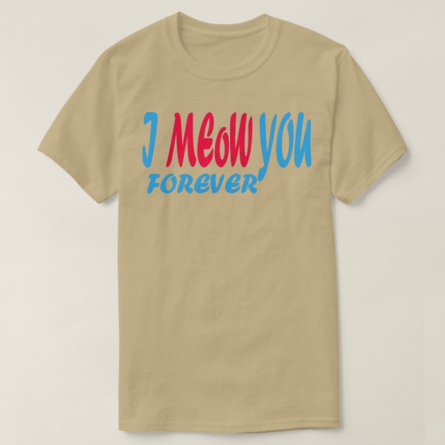 Camiseta te miro para siempre (Diseño del anverso)