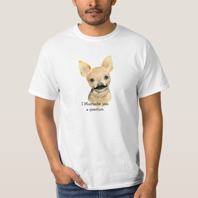 Camiseta Te molesto con una pregunta acerca del humor de lo (Anverso)