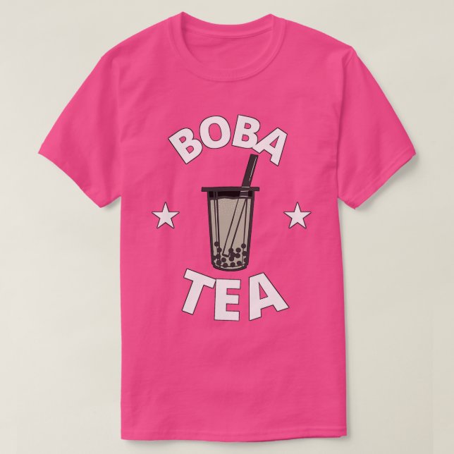 Camiseta té negro de Boba (Diseño del anverso)