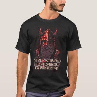 Camiseta Te Ofendí Viking Sayings Norse Cotes Norweg