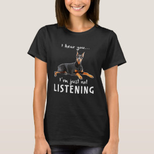 Camiseta Te oigo, simplemente no estoy escuchando, Funny Do