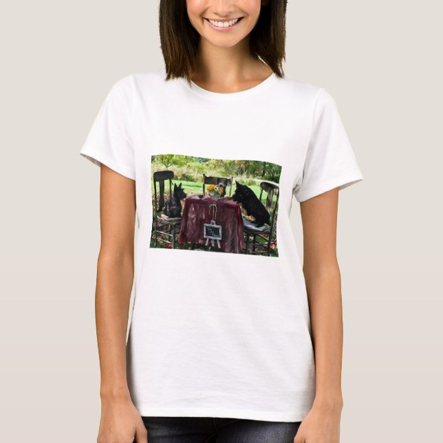 Camiseta Té para tres (Anverso)