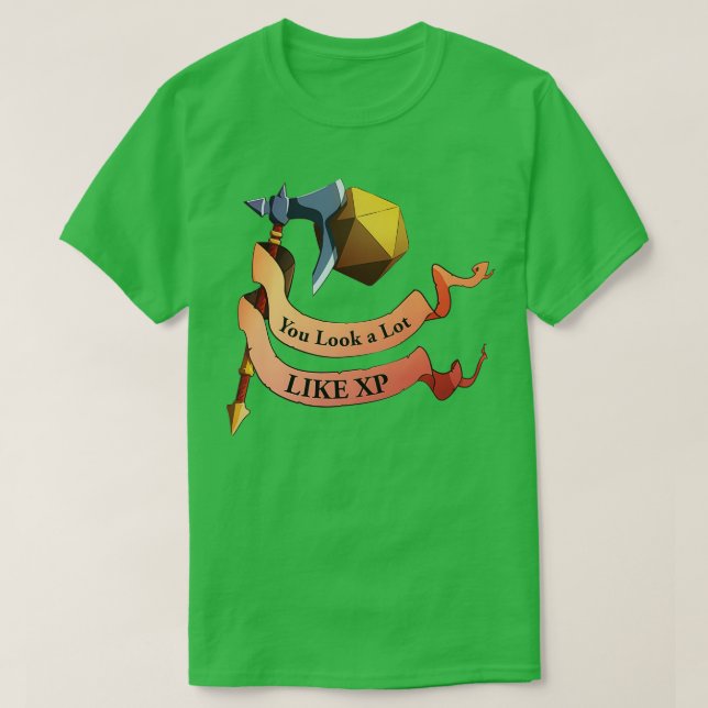 Camiseta Te pareces mucho a xp 2 (Diseño del anverso)