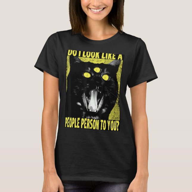 Camiseta ¿Te Parezco Una Persona Que Te Presenta? (Anverso)