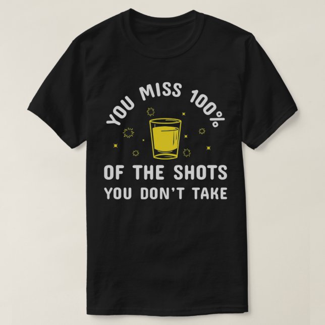 Camiseta Te Pierdes El 100 Por Ciento De Las Vacunas De Alc (Diseño del anverso)