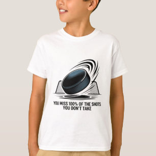 Camiseta Te Pierdes el 100 Por Ciento De Los Tiros Que No T