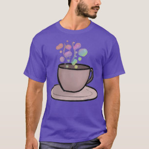 Camiseta Té plano arcoiris