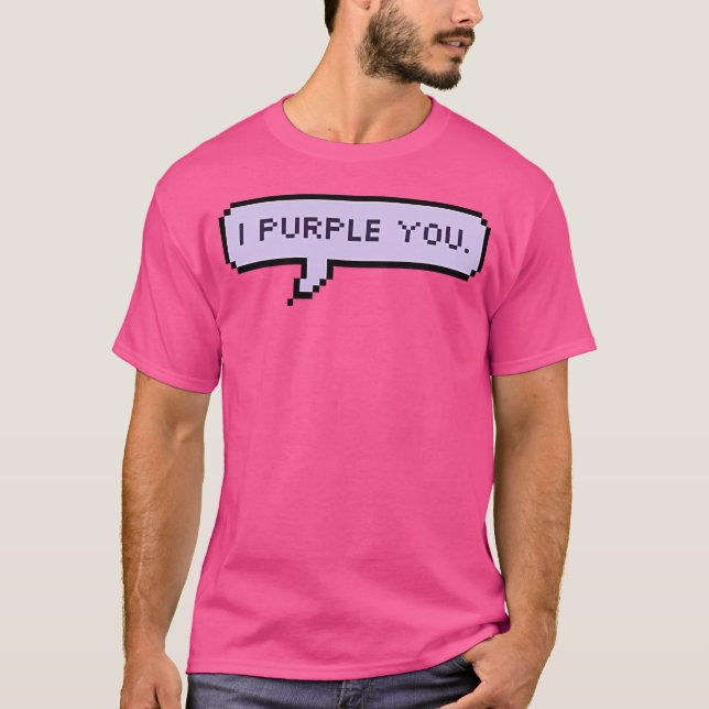 Camiseta Te Púrpura. (Anverso)