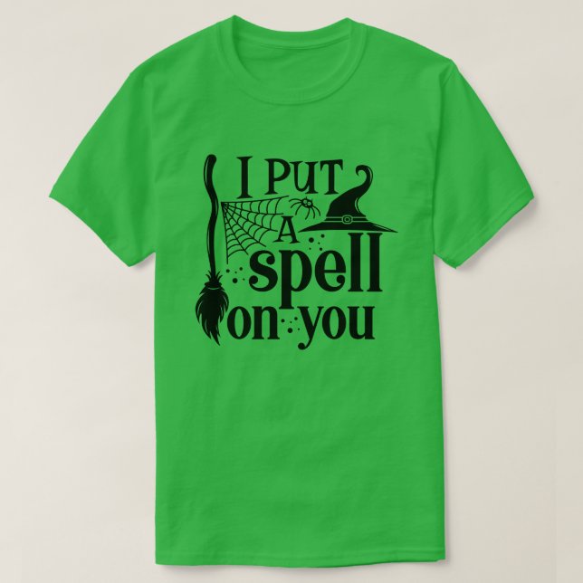 Camiseta "Te Puse Un Hechizo" (Diseño del anverso)