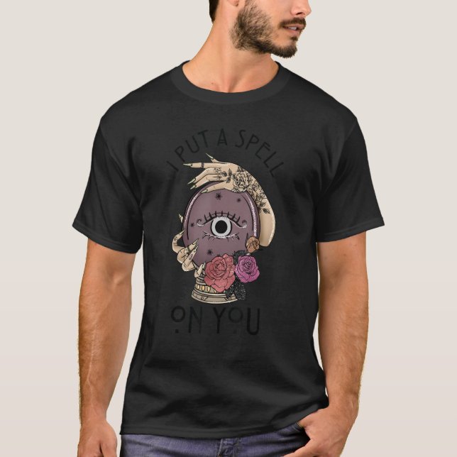 Camiseta Te Puse Una Pelea En Los Ojos Mágicos Oscuros Del  (Anverso)