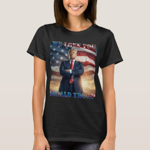 Camiseta Te queremos Donald Trump