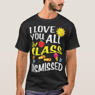 Camiseta Te quiero a todos los de clase desestimado Cuta Fe