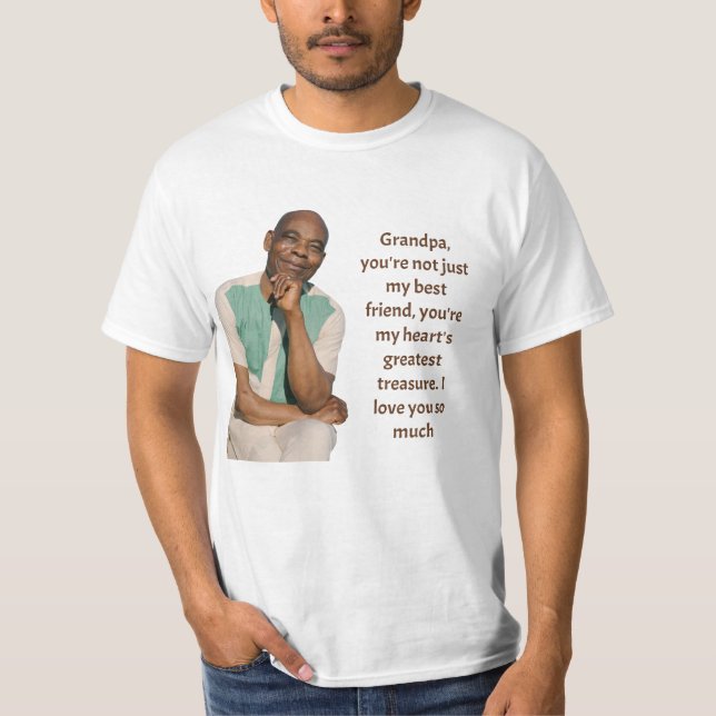 Camiseta Te Quiero Abuelo (Anverso)