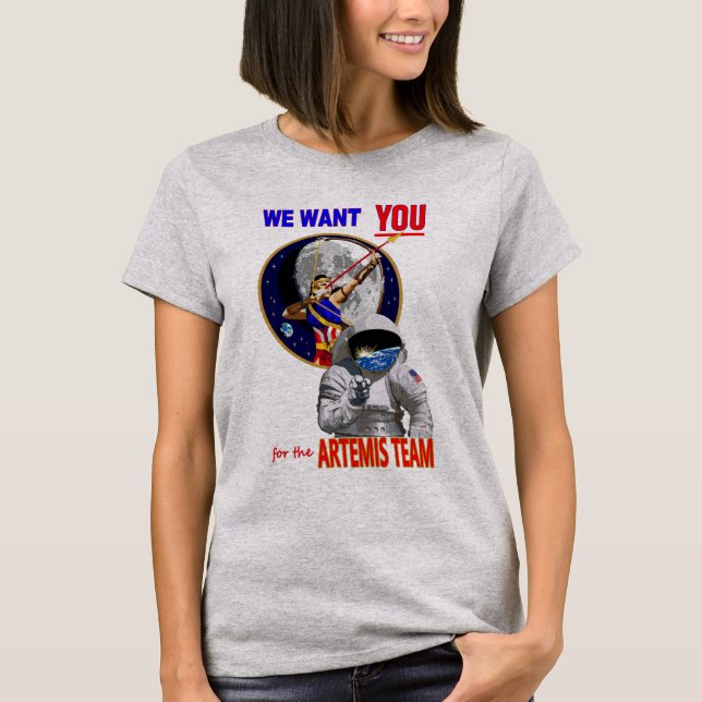 Camiseta Te Quiero - Artemis Team (Anverso)
