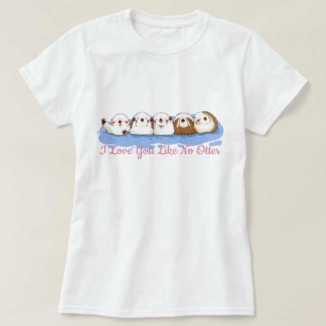 Camiseta Te quiero como a nadie (Diseño del anverso)