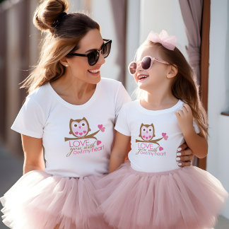 Camiseta Te quiero con OWL My Heart