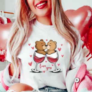 Camiseta Te quiero El día de San Valentín