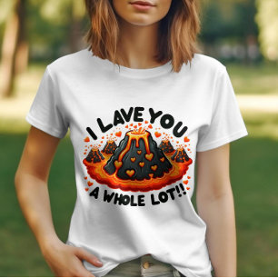 Camiseta Te quiero mucho amor por el volcán