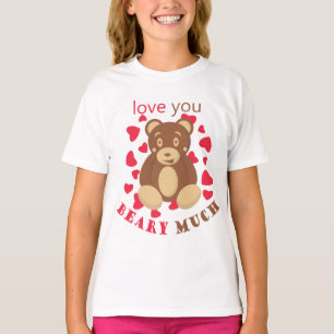 Camiseta Te quiero mucho en el Día de San Valentín