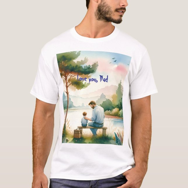 Camiseta Te quiero, papá (Anverso)