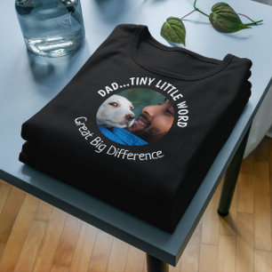 Camiseta Te quiero papá... de la foto del Personalizado Per