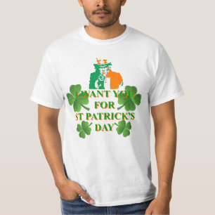 Camiseta Te quiero para el Día de San Patricio