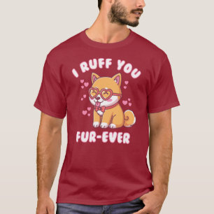 Camiseta Te Quiero Peludo para Siempre - Shiba Inu San Vale
