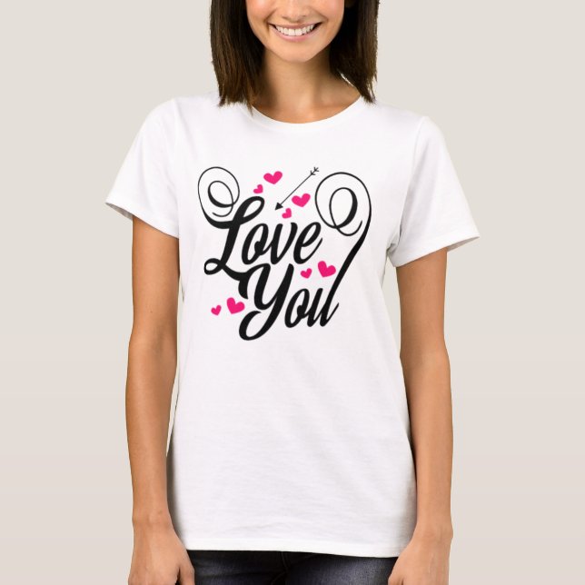 Camiseta te quiero Shirt (Anverso)
