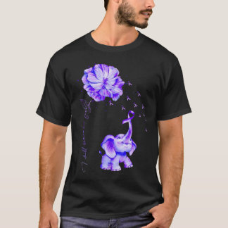 Camiseta Te Recordaré El Elefante Púrpura Alzheime
