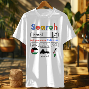 Camiseta ¿Te refieres a una marcha a favor de Palestina?