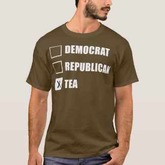 Camiseta Té republicano demócrata