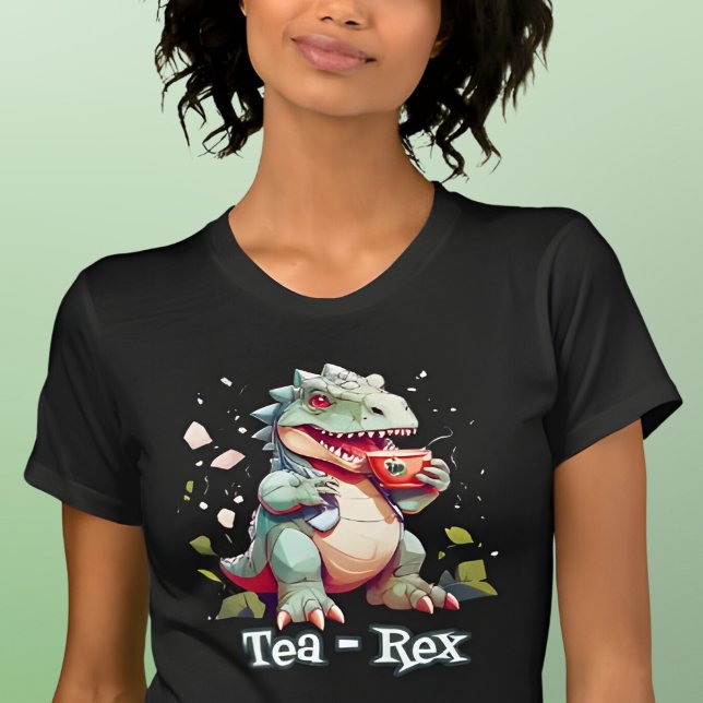 Camiseta Té - Rex Dinosaur Bebe Tea (Subido por el creador)