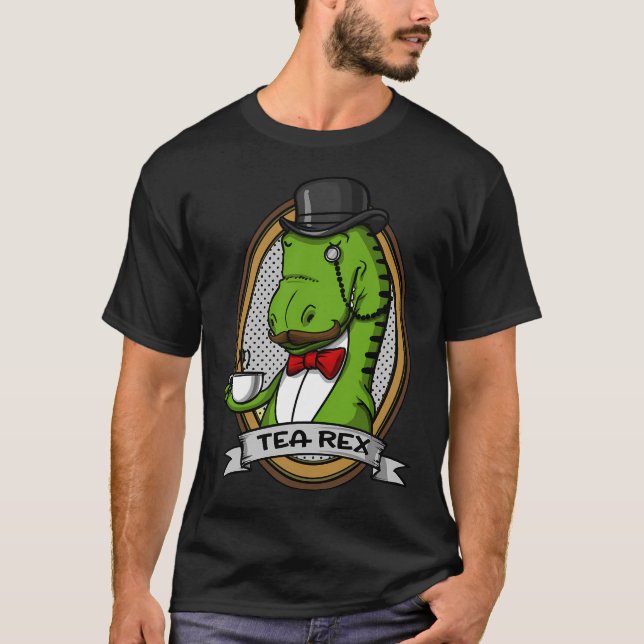 Camiseta Té Rex Dinosaurio (Anverso)