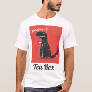 Camiseta Té Rex Dinosaurio Divertido Chiste de Té