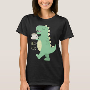 Camiseta Té Rex - Tyrannosaurus lindo divertido - T-Rex ate