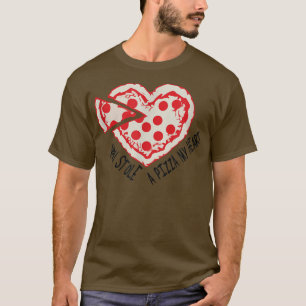 Camiseta Te robaste una pizza mi corazón 