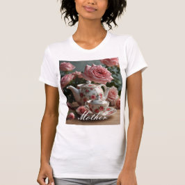 Camiseta Té Rosa de col rosa