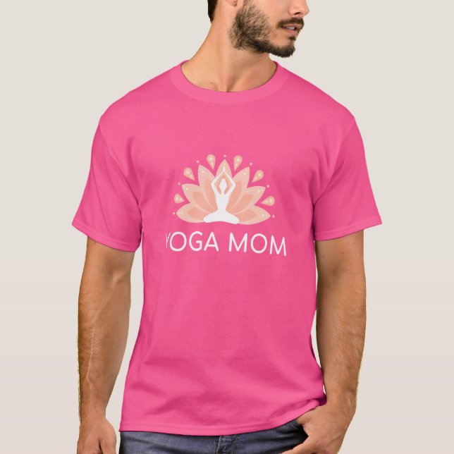 Camiseta Te Sentirás Buena Mamá De Yoga (Anverso)