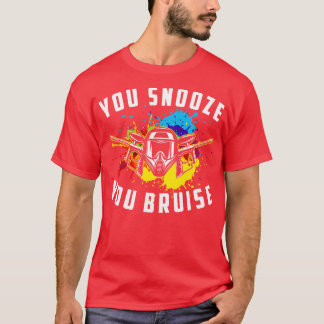 Camiseta Te Snooze Bruise Paintball