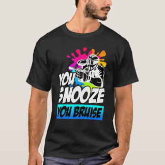 Camiseta Te Snooze Bruise Paintball
