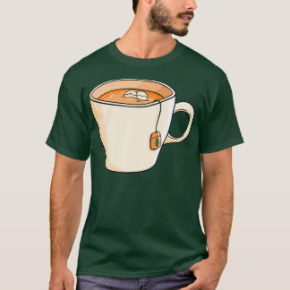 Camiseta Té Tealeaf Teabag Relax Regalo Té caliente