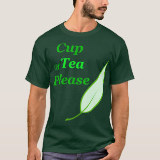 Camiseta Té Time Cup Por Favor