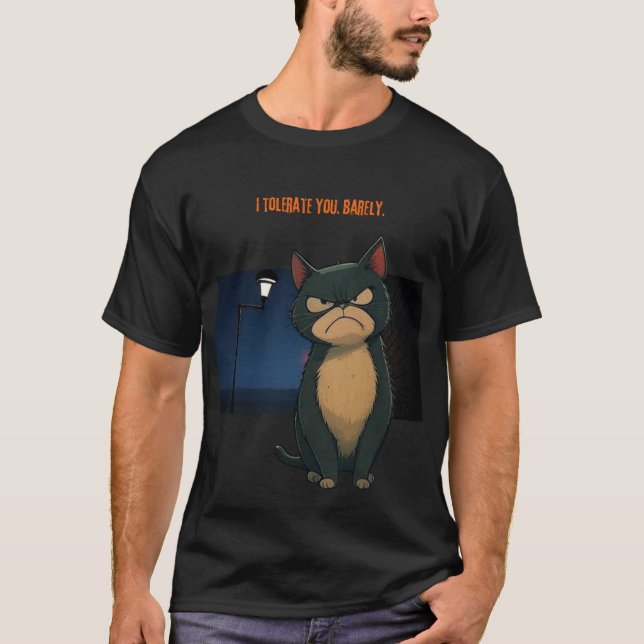 Camiseta Te tolero. Apenas (Anverso)