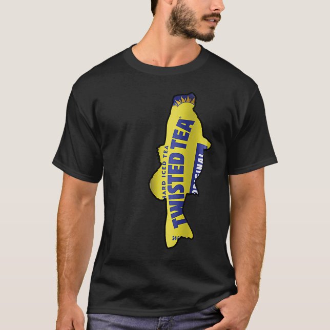 Camiseta Té Torcido Pescado (Anverso)