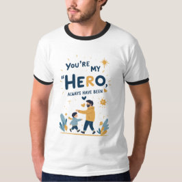 Camiseta Té tributo emocional: Siempre fui mi héroe 💙