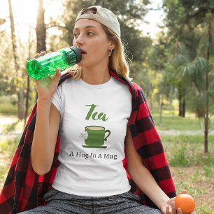 Camiseta Té Un Abrazo En Una Mug